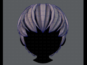 3d hair style for boy v21 3D 模型