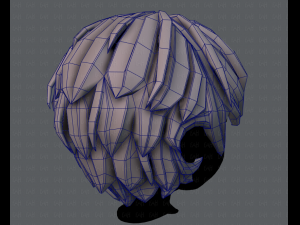 3d hair style for boy v21 3D 模型
