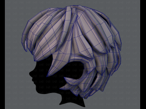 3d hair style for boy v21 3D 模型
