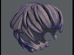 3d hair style for boy v21 3D 模型