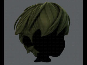 少年 v22 の 3d ヘア スタイル 3Dモデル