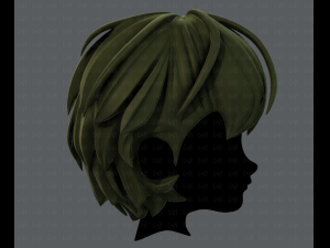 3d hair style for boy v22 Model 3D