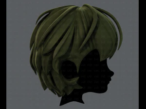 少年 v22 の 3d ヘア スタイル 3Dモデル