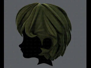 少年 v22 の 3d ヘア スタイル 3Dモデル