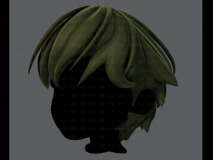 少年 v22 の 3d ヘア スタイル 3Dモデル