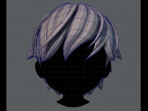 3d hair style for boy v22 Model 3D