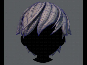 少年 v22 の 3d ヘア スタイル 3Dモデル