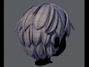 少年 v22 の 3d ヘア スタイル 3Dモデル