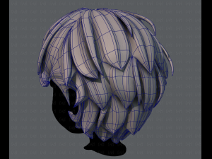 3d hair style for boy v22 Model 3D