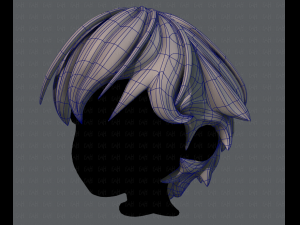 3d hair style for boy v22 Model 3D