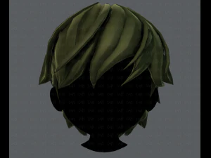 少年 v22 の 3d ヘア スタイル 3Dモデル