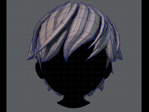 3d hair style for boy v22 Model 3D