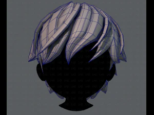 少年 v22 の 3d ヘア スタイル 3Dモデル