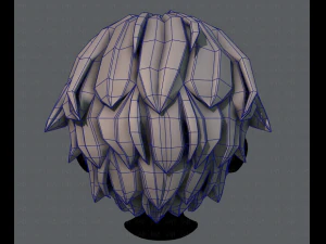 少年 v22 の 3d ヘア スタイル 3Dモデル