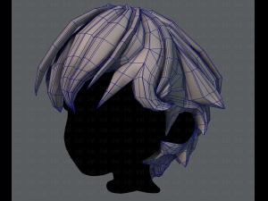 3d hair style for boy v22 Model 3D