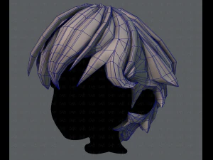 少年 v22 の 3d ヘア スタイル 3Dモデル