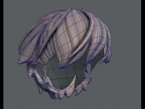少年 v22 の 3d ヘア スタイル 3Dモデル