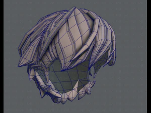 少年 v22 の 3d ヘア スタイル 3Dモデル