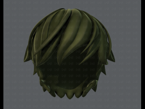 3d hair style for boy v22 Model 3D