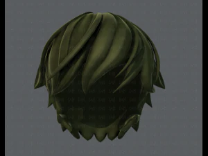 少年 v22 の 3d ヘア スタイル 3Dモデル