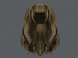 3d hair style for girl v23 3D Model