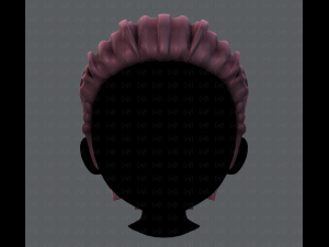 3d hair style for boy v23 Model 3D