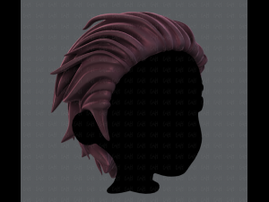 3d hair style for boy v23 Model 3D