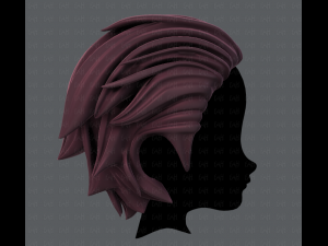 3d hair style for boy v23 Model 3D