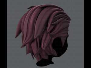 3d hair style for boy v23 Model 3D