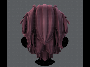 3d hair style for boy v23 Model 3D