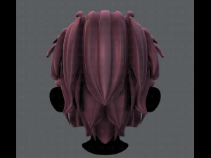 3d hair style for boy v23 3D Model