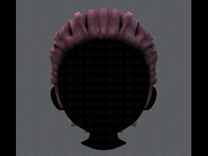 3d hair style for boy v23 Model 3D