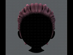 3d hair style for boy v23 3D Model