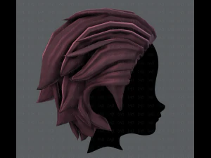 3d hair style for boy v23 3D Model