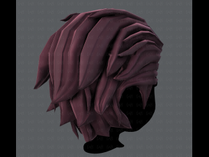 3d hair style for boy v23 Model 3D