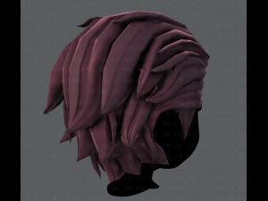 3d hair style for boy v23 3D Model