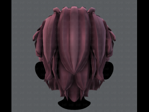 3d hair style for boy v23 Model 3D