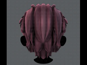 3d hair style for boy v23 3D Model