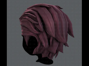 3d hair style for boy v23 3D Model