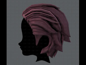 3d hair style for boy v23 3D Model