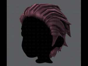 3d hair style for boy v23 3D Model