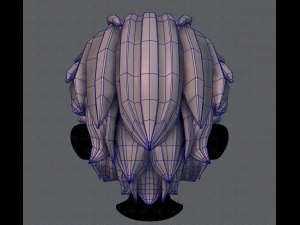 3d hair style for boy v23 3D Model