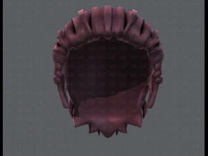 3d hair style for boy v23 3D Model