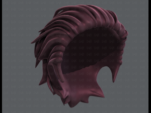 3d hair style for boy v23 Model 3D