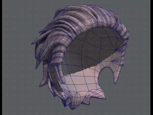 3d hair style for boy v23 Model 3D