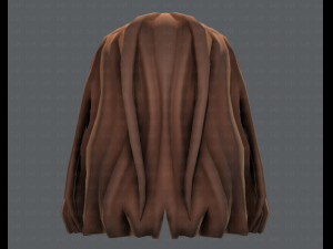 3d hair style for girl v24 Model 3D