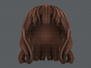3d hair style for girl v24 Model 3D