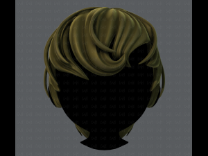 3d hair style for boy v24 Model 3D