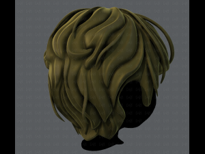 3d hair style for boy v24 Model 3D