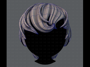 3d hair style for boy v24 Model 3D
